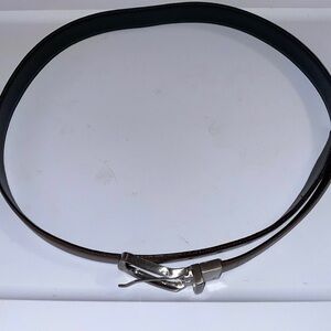 Dockers brown black, genuine leather with buckle size 40 in great condition